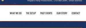 People’s Party Productions Website